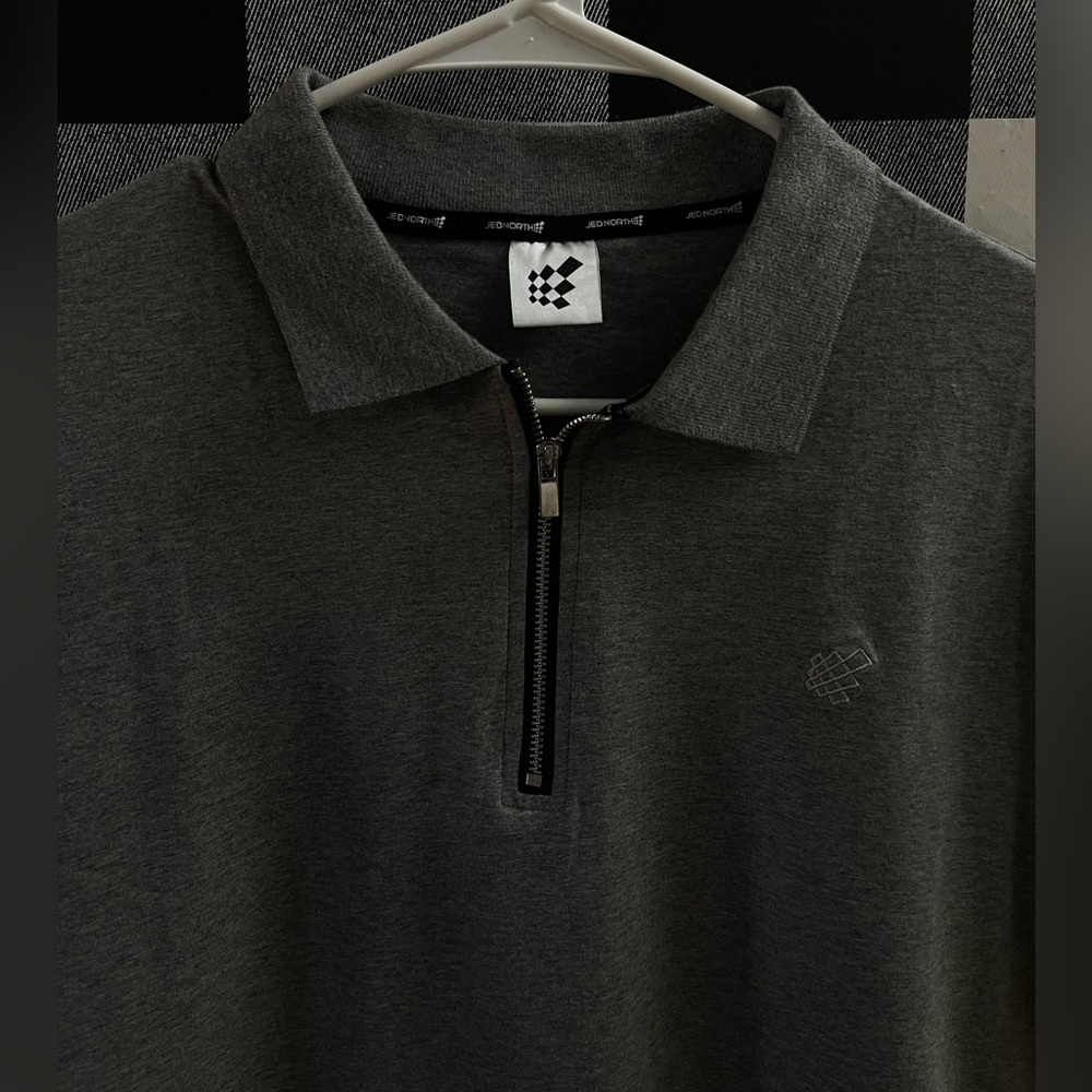 Jed North athletic polo shirt Med. Muscle Fit shirt. Never worn.